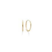 Mads Z Creole 10 mm Ohrringe 8 kt. Gold 8310526