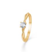 Mads Z Willow Ring 8 kt. Gold 3347141