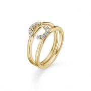 Mads Z Crown Tiara Ring 14 kt. Gold 0,20 ct. 1541920