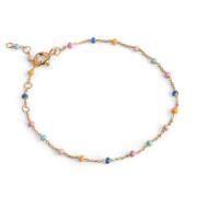 Enamel Lola Lolly Armband 18 kt. Silber vergoldet B66G_2-1