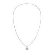 Tommy Hilfiger Necklace Square Halskette Rostfreier Stahl 2790543