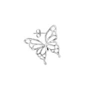 Jane Kønig Butterfly Ohrring Single Silber BE-HS23-S