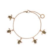 Paul Hewitt Turtle bracelet rose gold Armband 18 kt. Silber Vergoldet ...