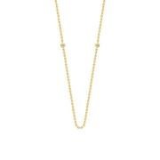 Julie Sandlau Anchor Chain Halskette 22 kt. Silber Vergoldet NECKLACEG...