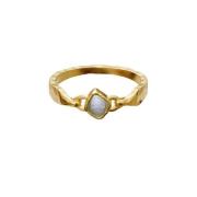 Maanesten Emmalou Ring 18 kt. Silber Vergoldet 4785a