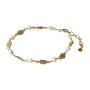 Pernille Corydon Drifting Dreams Armband 18 kt. Edelstahl Vergoldet b-...