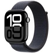 Apple Watch Series 10 GPS 46mm Jet Black Aluminium Sport Loop MWWR3