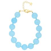 Nuni Copenhagen Jasmin Armband 24 kt. Silber Vergoldet A3118-Blue