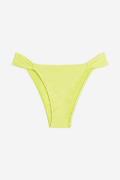 H&M Bikinihose Tanga Gelb, Bikini-Unterteil in Größe 50. Farbe: Yellow