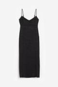 H&M Rückenfreies Kleid Schwarz, Party kleider in Größe S. Farbe: Black