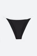 H&M Bikinihose Schwarz, Bikini-Unterteil in Größe 38. Farbe: Black 002