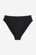H&M Sportbikinihose Schwarz, Bikini-Unterteil in Größe S. Farbe: Black