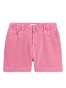 Arket Washed Denim Bermuda Shorts Pink in Größe 140