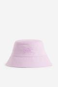 H&M Bucket Hat aus Baumwolle Helllila/Zone of Peace, Hut in Größe S/56...