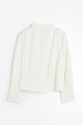 H&M Satinbluse Cremefarben, Blusen in Größe XL. Farbe: Cream