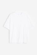 H&M T-Shirt in Oversized Fit Weiß Größe S. Farbe: White