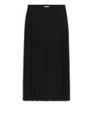 Arket Plissierter Midirock Schwarz, Röcke in Größe 34. Farbe: Black
