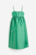 H&M MAMA Kleid mit ausgestelltem Rock Grün, Kleider in Größe S. Farbe:...