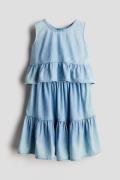 H&M 2-teiliges Set aus Baumwollmusselin Helles Denimblau, T-Shirts & T...