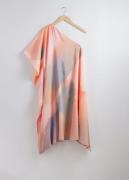 & Other Stories Asymmetrisches One-Shoulder-Midikleid Orangefarbener P...