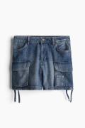 H&M Cargoshorts aus Denim in Regular Fit Denimblau Größe 40. Farbe: bl...