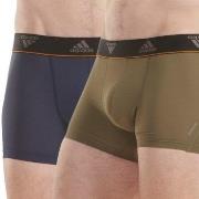 adidas 2P Active Micro Flex Vented Trunk Blau/Grün Polyamid X-Large He...