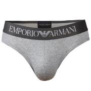 Armani Cotton Stretch Brief Grau Baumwolle Medium Herren