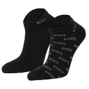 BOSS 2P Allover Printed Ankle Sock Marine Gr 39/42 Herren