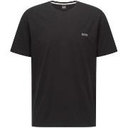 BOSS Mix and Match T-shirt With Logo Schwarz Baumwolle Small Herren