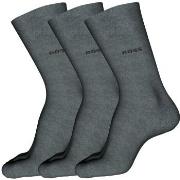 BOSS 3P RS Finest Soft Cotton Sock Grau Gr 39/42 Herren