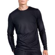 Bread and Boxers Active Long Sleeve Shirt Schwarz Polyester Medium Her...