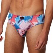 Bruno Banani 3P Beach Life Brief Blau/Rosa Polyester Small Herren