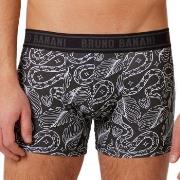 Bruno Banani Rattlesnake Print Boxer Schwarz gemustert Baumwolle Small...