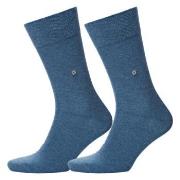 Burlington 2P Everyday Cotton Sock Denim Gr 40/46 Herren