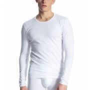 Calida Cotton Code Shirt Long Sleeve Weiß Baumwolle Small Herren