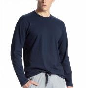 Calida Remix Basic Shirt Long Sleeve Dunkelblau Baumwolle Small Herren