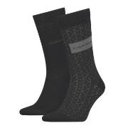 Calvin Klein 2P Badge Men Sock Schwarz One Size Herren