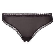 Calvin Klein Bottoms Up Refresh Bikini Schwarz Polyamid Small Damen