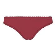 Calvin Klein Bottoms Up Refresh Thong Weinrot Polyamid Small Damen