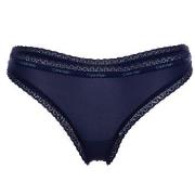 Calvin Klein Bottoms Up Refresh Thong Marine Polyamid X-Large Damen