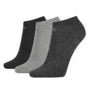 Calvin Klein 3P Chloe Cotton CK Logo Liner Socks Grau Strl 37/41 Damen