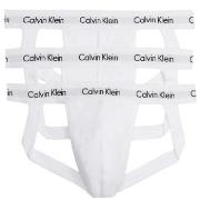 Calvin Klein 3P Jockstrap Weiß Baumwolle Medium Herren
