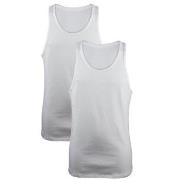 Calvin Klein 2P Modern Cotton Stretch Tank Weiß Baumwolle Small Herren