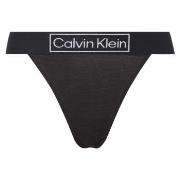 Calvin Klein Reimagined Heritage High Leg Thong Schwarz Small Damen