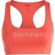 Calvin Klein BH Sport Medium Support Sports Bra Korall Medium Damen