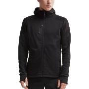 Craft Trict Polartec Hood Men Schwarz Polyester Small Herren