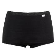 Damella Classic Cotton Maxi Brief Schwarz Baumwolle Small Damen