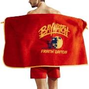 Frank Dandy Baywatch Beach Towel Rot Baumwolle One Size