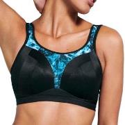 Freya BH Dynamic Soft Sports Bra Schwarz/Blau I 75 Damen