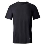 Frigo Cotton T-Shirt Crew Neck Schwarz Baumwolle Medium Herren